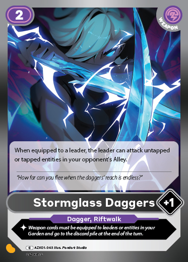 Stormglass Dagger