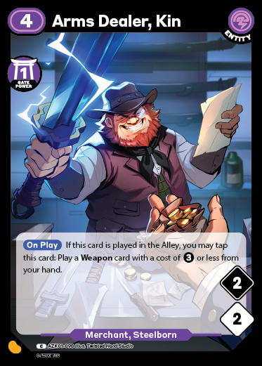Arms Dealer, Kin