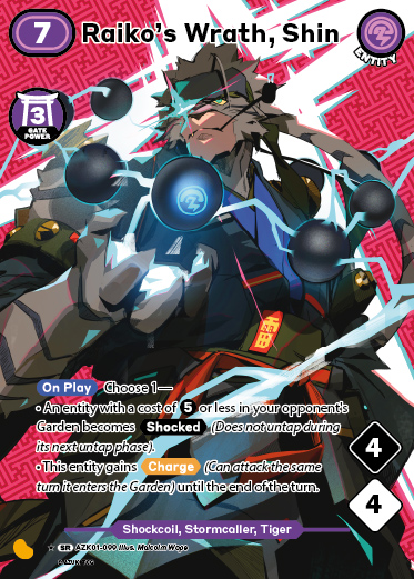 Raiko's Wrath, Shin