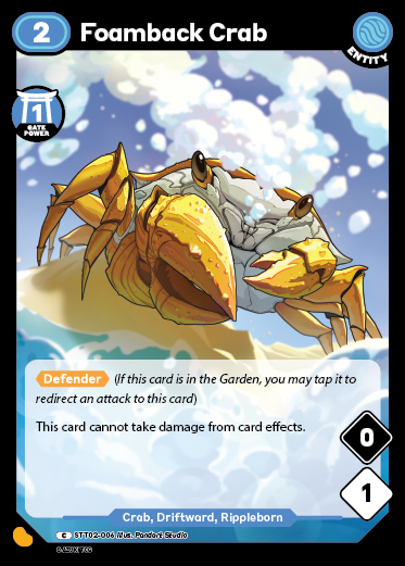 Foamback Crab - Starter Deck 2