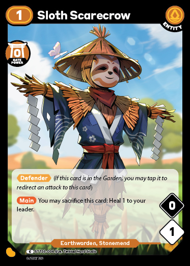 Sloth Scarecrow
