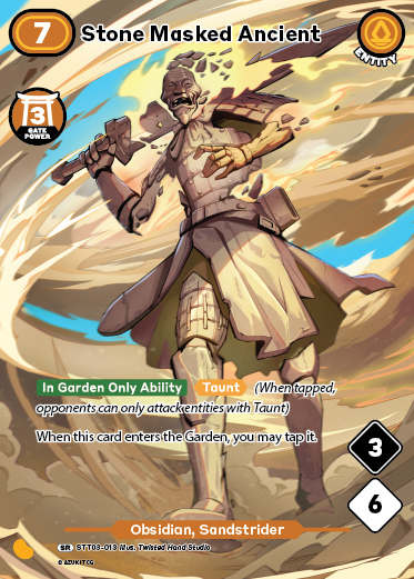 Stone Masked Ancient