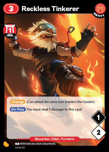 Reckless Tinkerer - Starter Deck 4